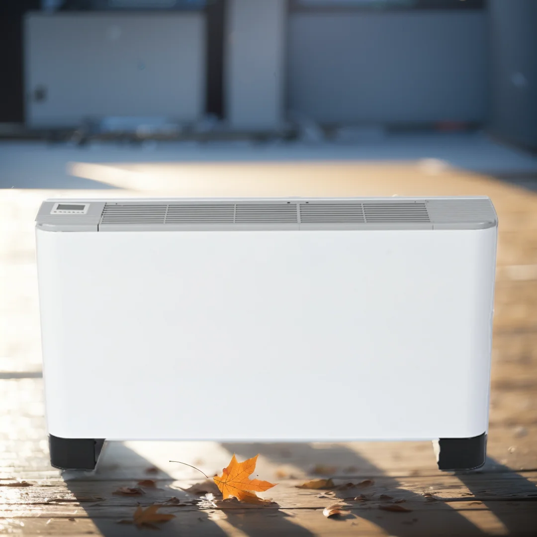 Ventilconvettore A Vista Da 235Mm Fancoil A Parete Slim Ultra Sottile Ventilconvettore Da Pavimento Per Condizionatore D'Aria Centrale A Pompa Di Calo