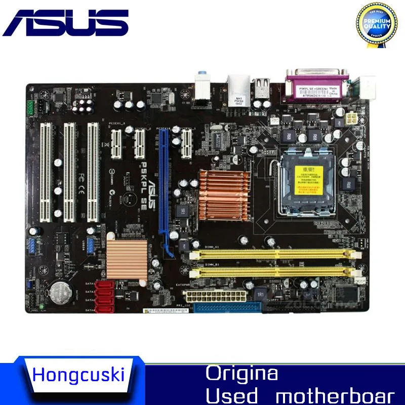Per Asus P5Kpl Se Usato Scheda Madre Originale Socket Lga 775 Ddr2 G31 Scheda Madre Desktop