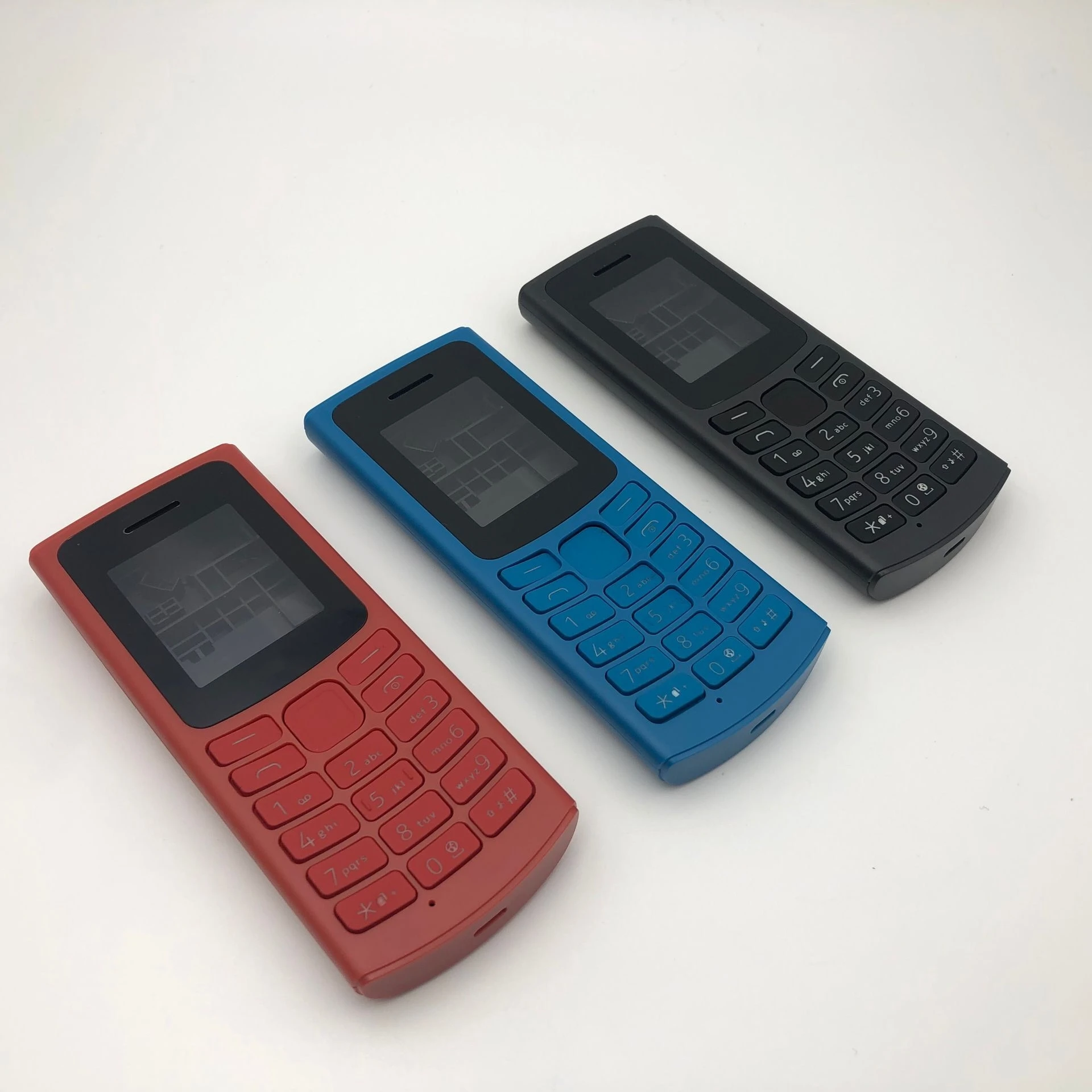 10 Pz/Lotto Custodia Completa Per Nokia 105 4G 2020 Custodia Completa Completa Per Custodia Per Cellulare + Tastiera