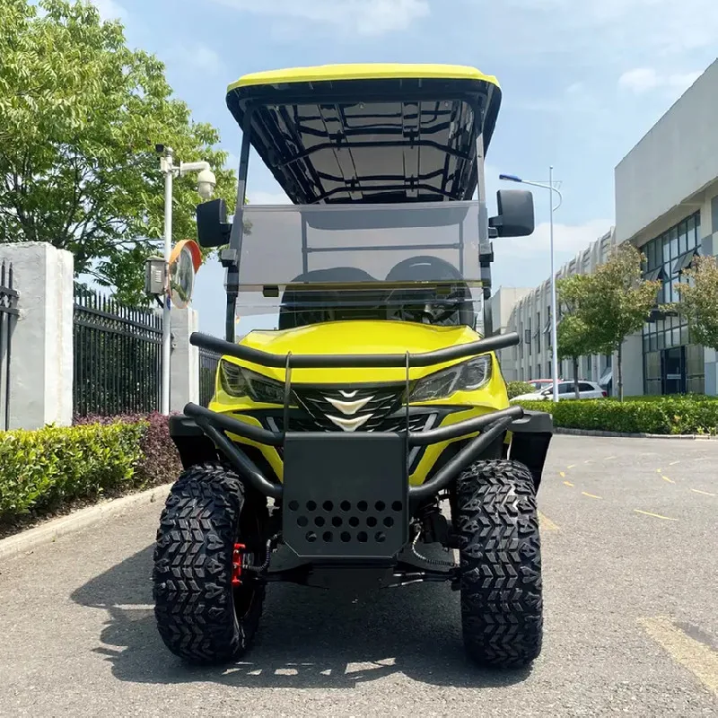 Nuovo Design 2-6 Posti 300Cc Carrello Da Golf Alimentato A Carburante Street Legal Farm Off-Road Hunting Car Multifunzione Atv