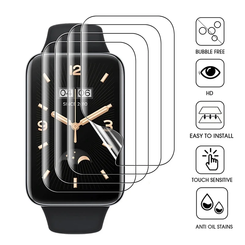 Pellicola Idrogel 2-12 Pezzi Per Xiaomi Mi Band 7 Pro Pellicola Salvaschermo Per Xiaomi Mi Band 7 6 5