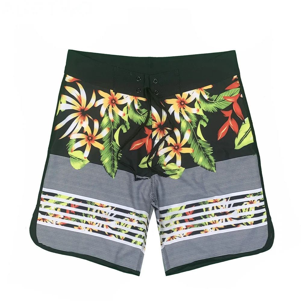 Vacation Wind Sports Surf Quick Dry Beach Shorts Nuovi Pantaloncini Elasticizzati A Quattro Lati Per Uomo Estate 2024