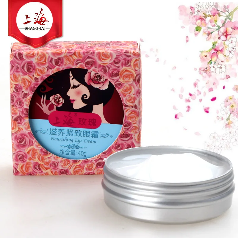 Chinese Shanghai Rose Rassodante Eye Primer Cream Nutriente Rassodante Cura Degli Occhi Anti Cerne Anti Occhiaie Cerotti Senza Età