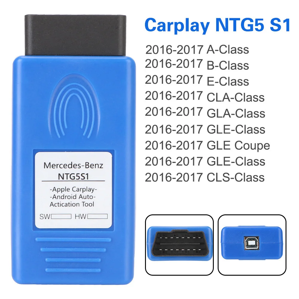 Ntg5S1 Carplay Per Apple/Android Ntg5 Obd2 Per Mercedes/Benz