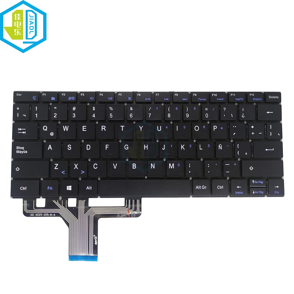 Tastiera Per Laptop Latina Per Aprix Ax11 2021 Scdy-275-6-4 America La Notebook Tastiere Di Ricambio Per Pc Nero Tappi Per Chiavi Originali Nuovo