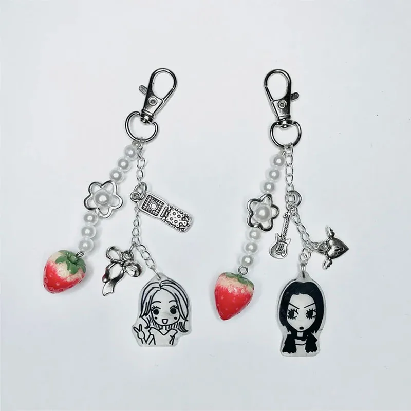 Super Cute Nana Anime Nana Hachi Matching Phonecharm Portachiavi Y2K Fatto A Mano