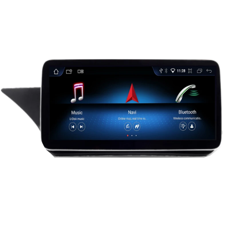Wireless Carplay Android 12 Car Gps Navi Screen Per Mercedes W212 2009-2016 Wifi 4G Sim Bluetooth Car Multimedia System Player
