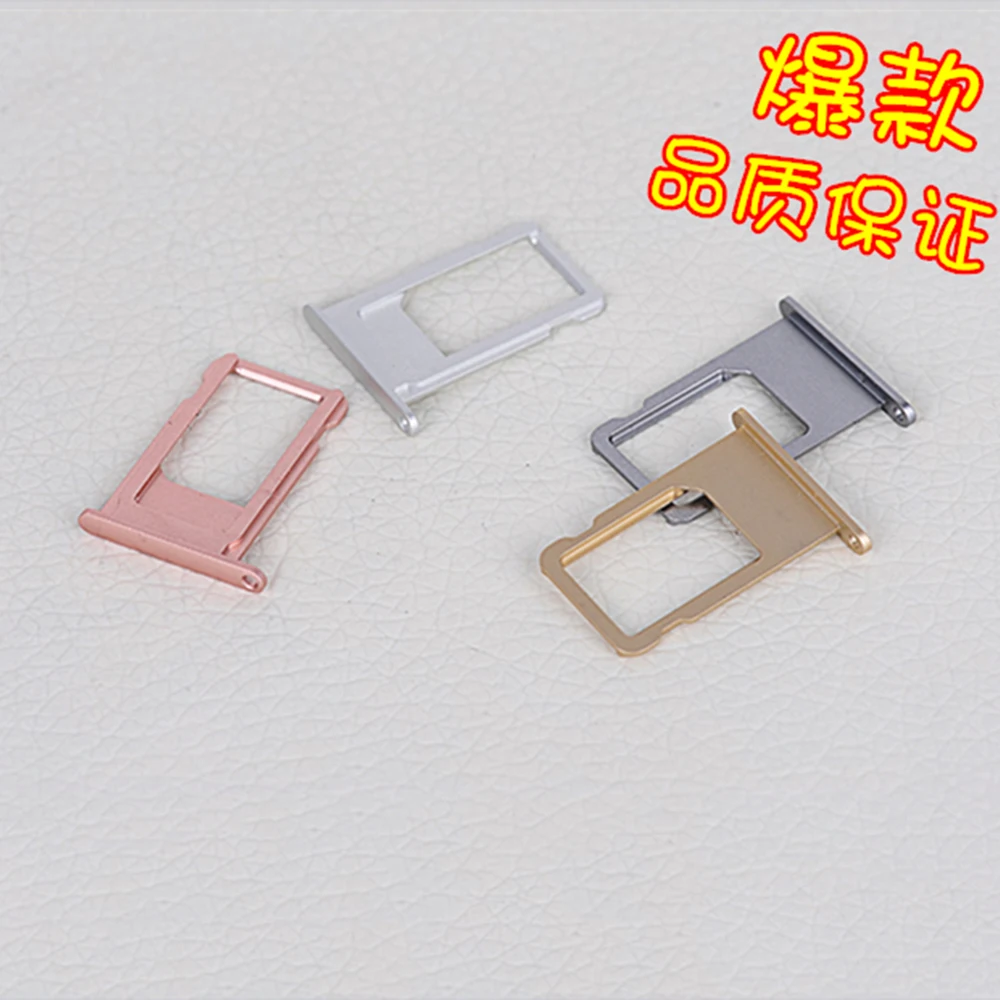 Slot Holder Dual  For Iphone 5 Se 6 Plus 6S  Sim Card Tray Sd Reader Socket