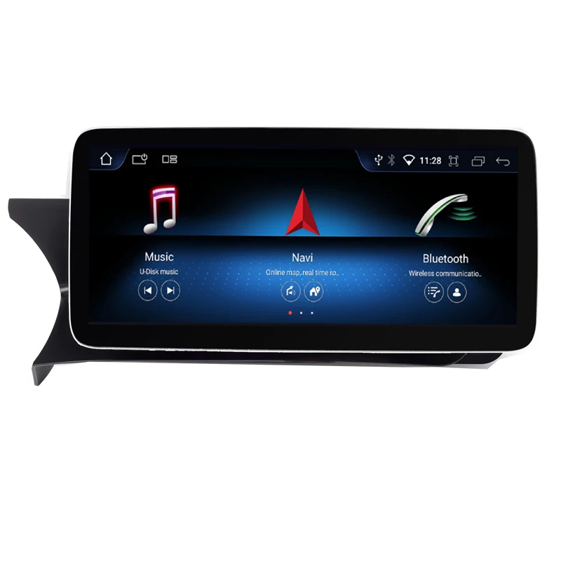 Wireless Carplay Android 12 Gps Per Auto Navi Per Mercedes C 200 C180 W204 W205 Wifi 4G Sim Google Touch Screen Multimedia Stereo