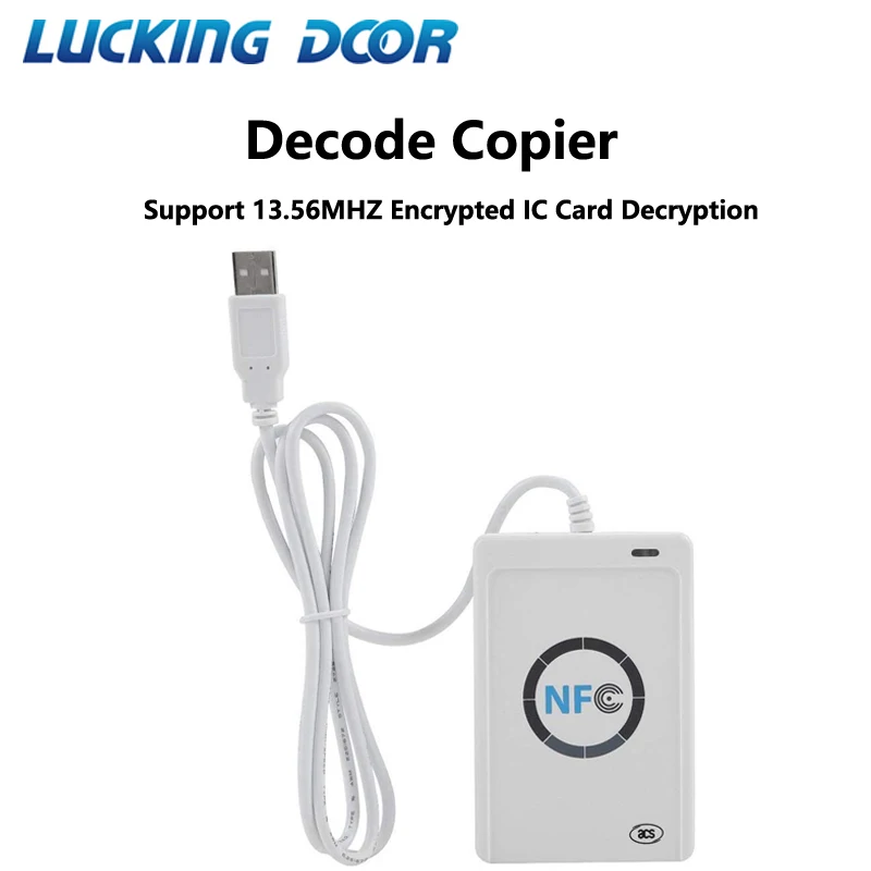 Acr122U 13.56Mhz M1 Lettore Di Schede Scrittore Rfid Copier Duplicatore Nfc Rfid Smart Card Reader Writer