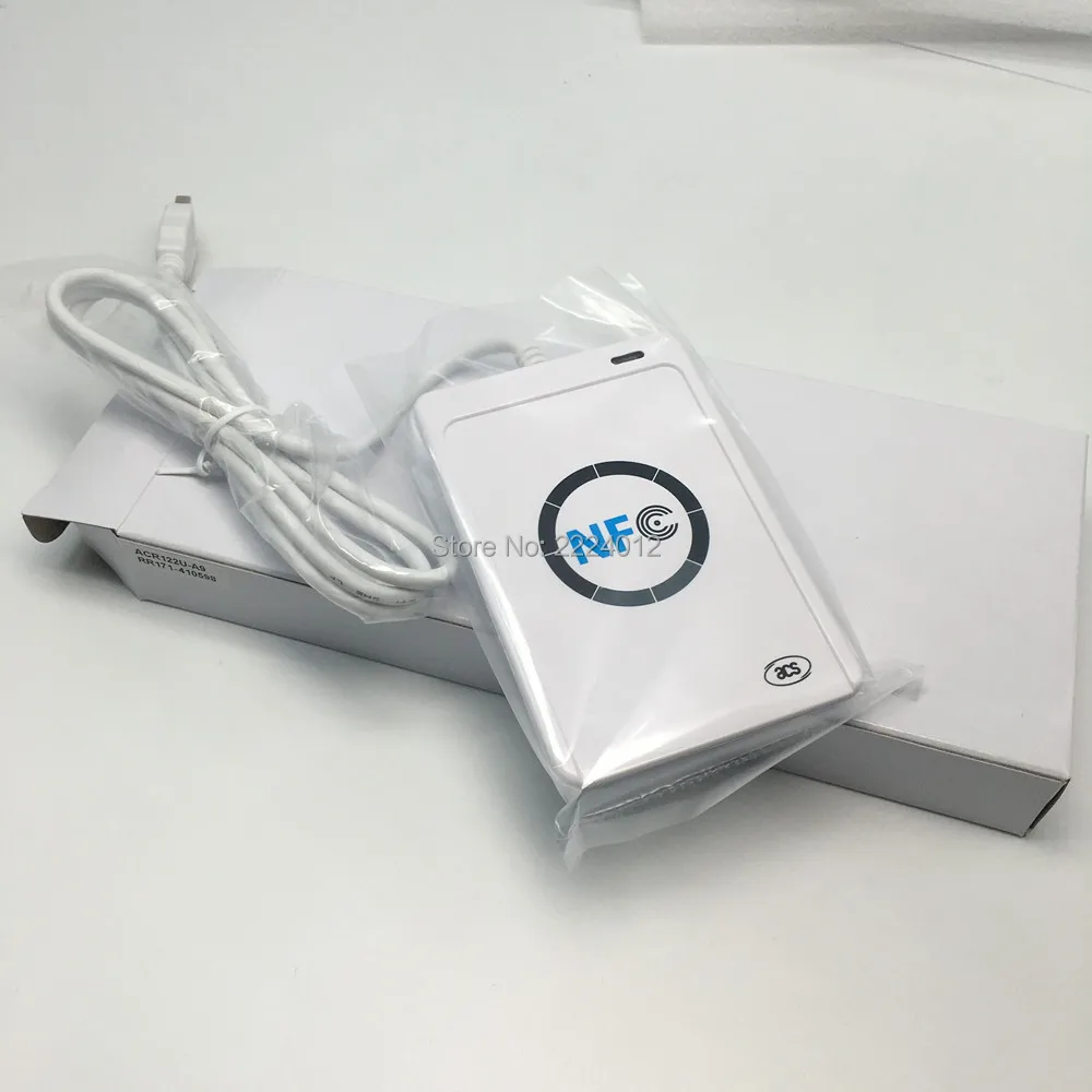 Acs Original Acr122U-A9 Nfc Reader Writer Programmabile S50 1K 4 Byte 7 Byte Uid Scheda Rfid Intercambiabile Con Software
