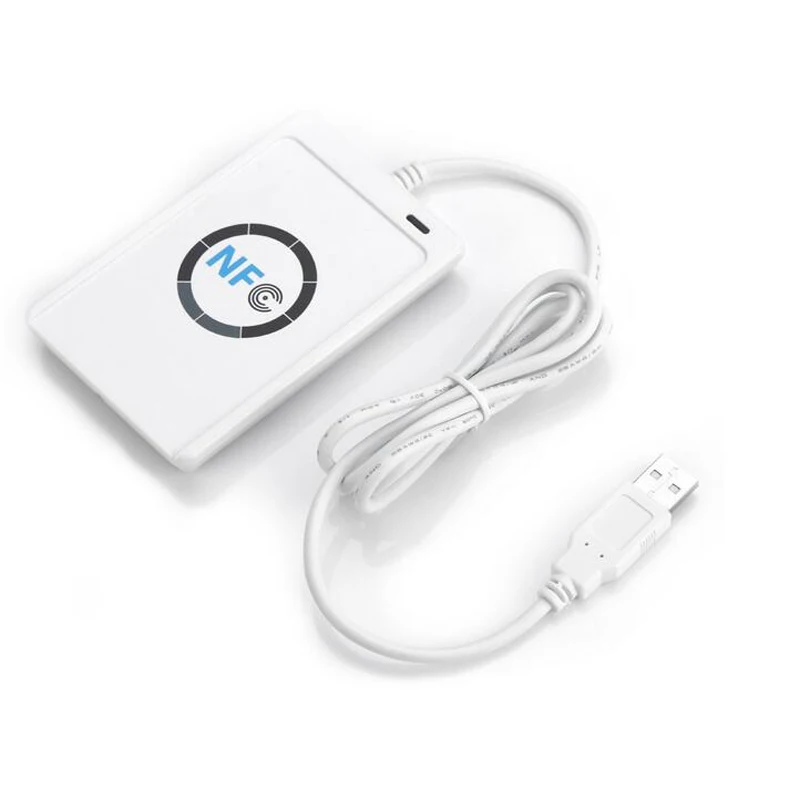 Lettore Nfc Usb Acr122U Contactless Smart Ic Card And Writer Rfid Copier Copier Duplicatore 5Pcs Uid Modificabile Tag Card Keyfob