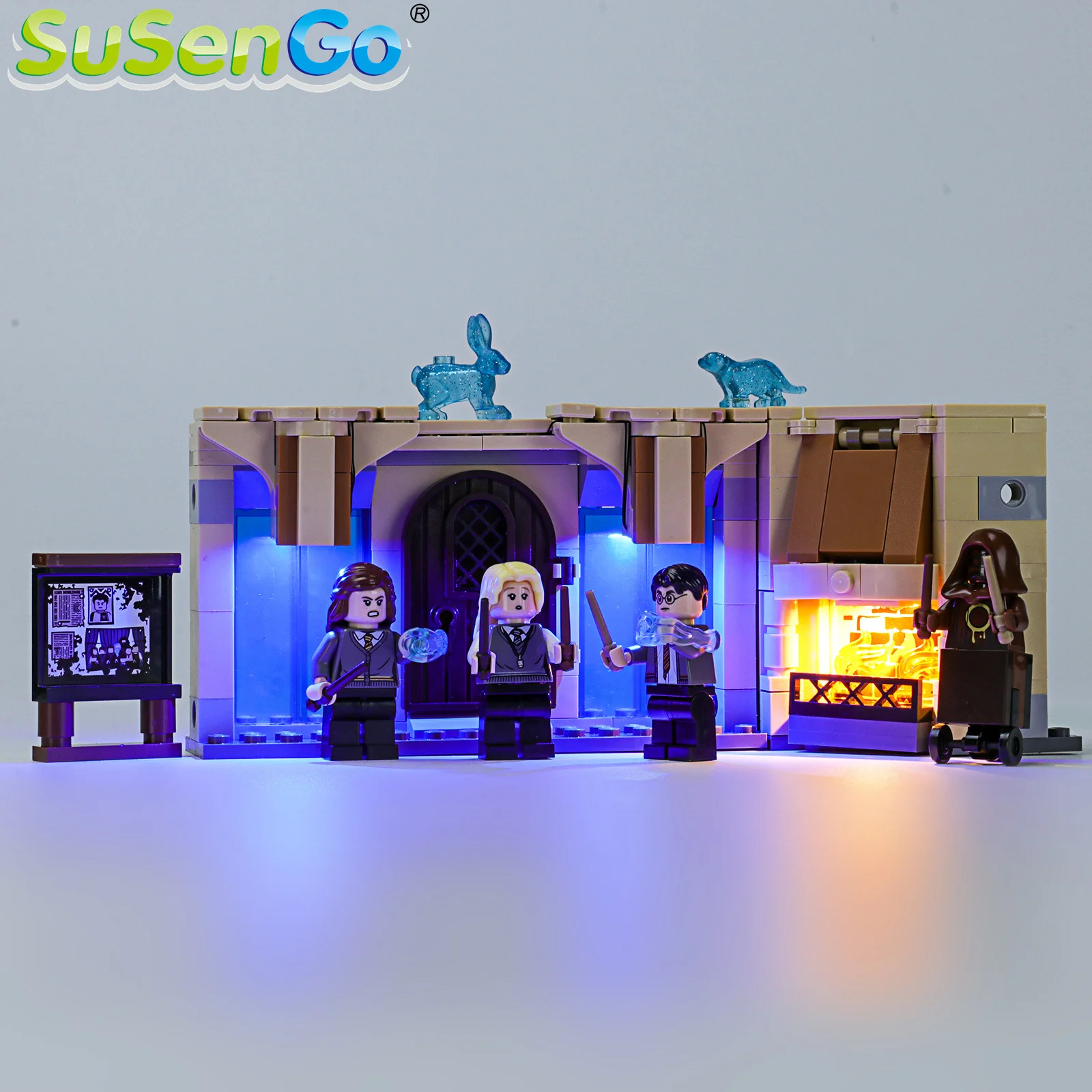 Kit Luci Led Suspengo Per Set Di Blocchi Da Costruzione 75966 (Non Includere Il Modello) Giocattoli In Mattoni Per Bambini