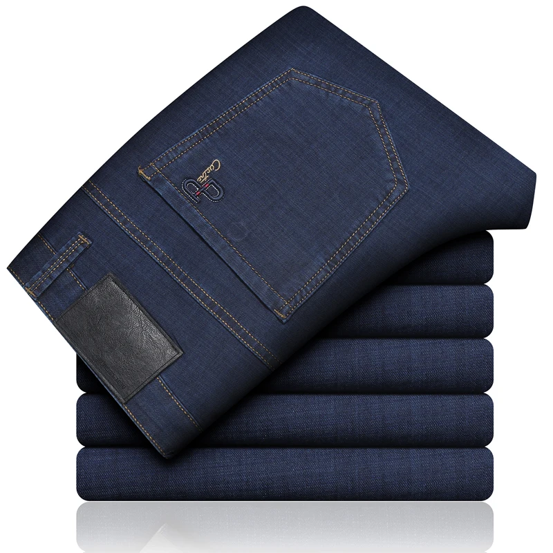 Maschio Dei Jeans Degli Uomini Di Jean Homme Uomo Classico Vetement Peto Vaquero Hombre Biker Dritto Masculino Denim Uomo Pantaloni Slim Fit Affari