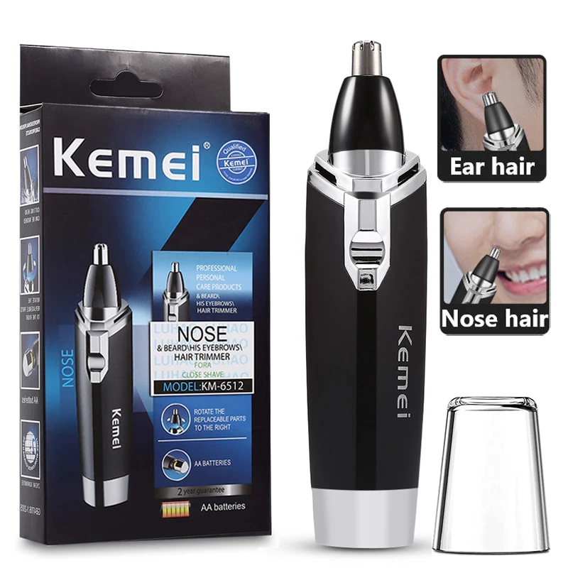 Kemei New Electric Nose Hair Trimmer Safe Face Care Razor For Men Washed Naso Ear Trimmer Macchina Per La Depilazione