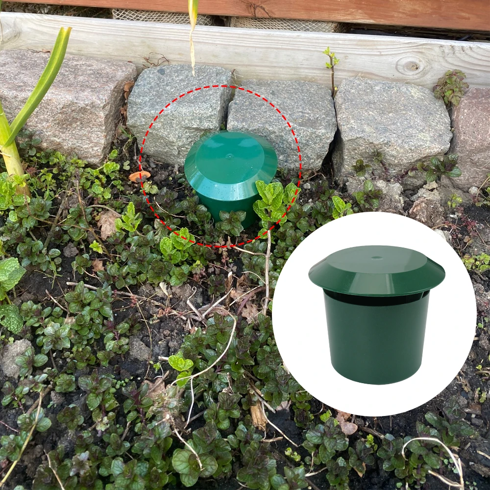 Gintrap Tools Garden Farm Protector Eco-Friendly Animal Pest Repeller Snail Trap Catcher Parassiti Reject Snail Cage Slug House