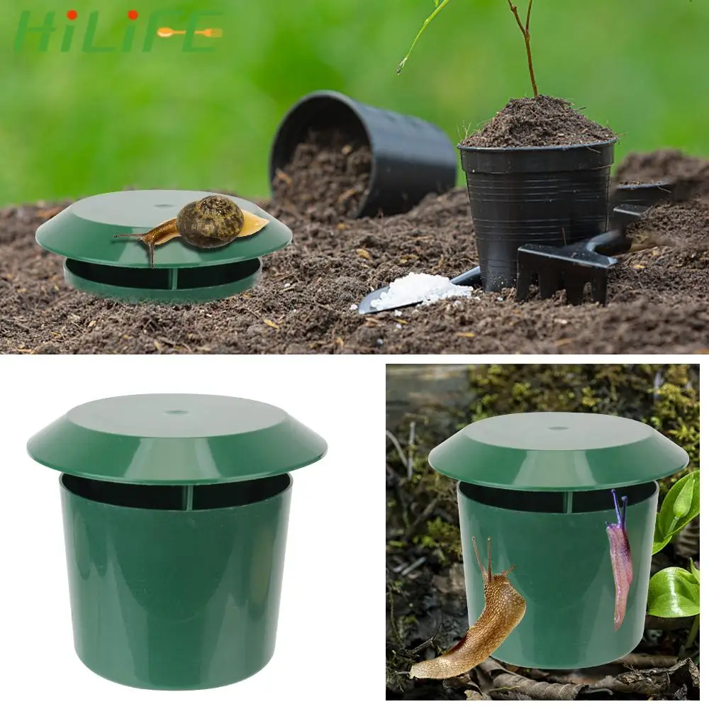 Parassiti Reject Animal Pest Repeller Eco-Friendly Garden Farm Protector Snail Trap Catcher Slug House Snail Cage Gintrap Tools