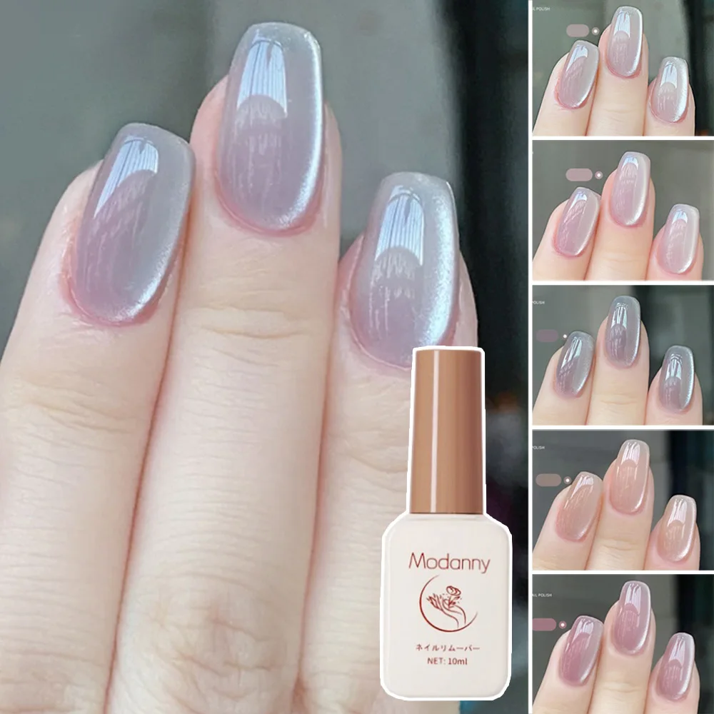 Perle Di Vetro Scintillanti Esplosive Crystal Stone Cat Eye Nail Oil Gel Forest Style Girl Fashion Nail Beauty Set Sbiancante Per Le Donne