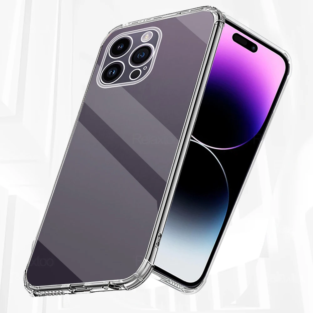Per Iphone15 Promax Custodia Tpu Trasparente Antiurto Soft Cover Iphone15 Aifon Iphoen Iphon 15 Pro Max Plus Protect Fundas