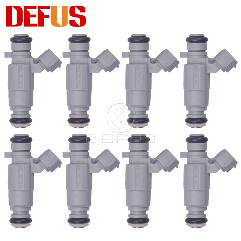 Defus 8X 35310-04000 Bico Ugello Di Iniezione Di Carburante Per Hyundai I10 I20 Pbt Bj13 G4La 1.2L L4 05- 09 3531004000 35310 04000 S0201B050