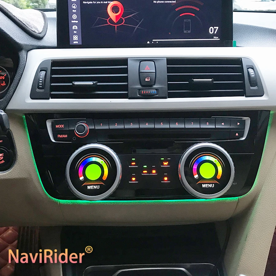 Per Bmw Serie 3 F30 2013-2019 Climatizzatore Lcd Ac Panel Upgrade Display Display Clima Display Touch Screen 2.1 Pollici