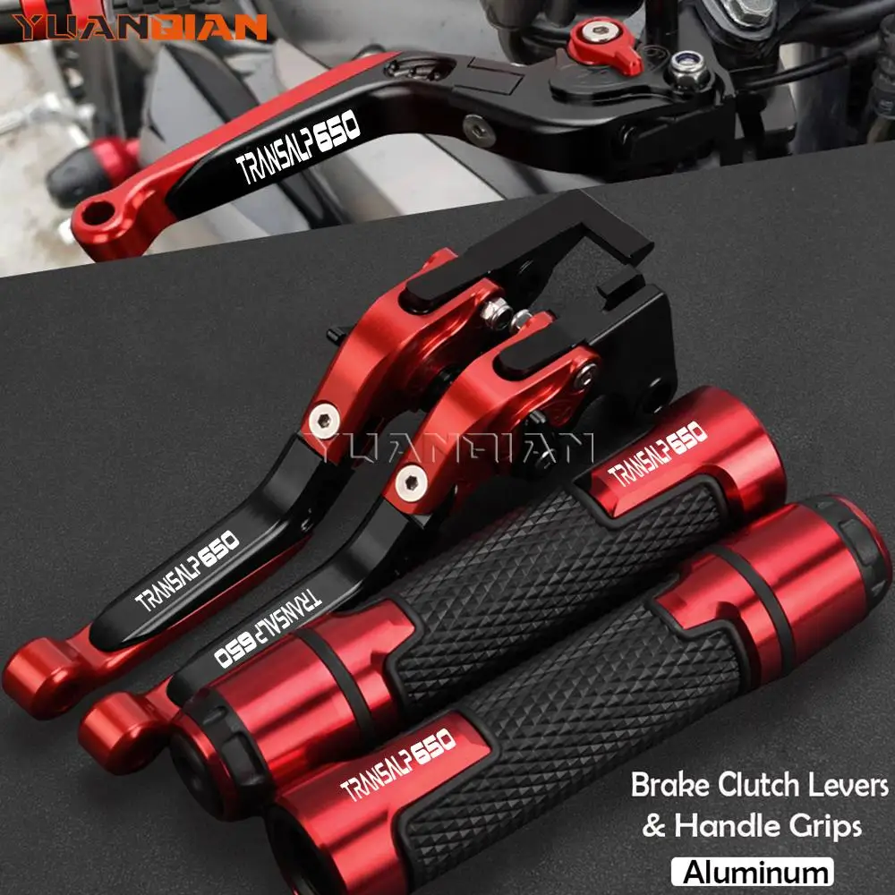 Per Honda Transalp650 Transalp 650 Xl 650 V Transalp Xlv 650 2001-2007 2006 2005 Leve Frizione Freno Moto Manopole Manubrio