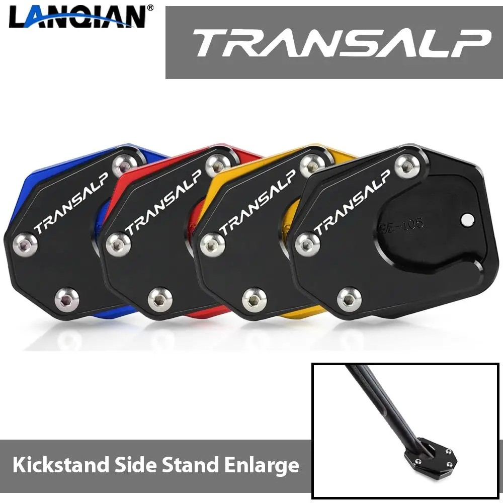 Per Honda Xl 600 650 700 V Xl600V Transalp Xl650V Xl700V Transalp Moto Piede Cavalletto Laterale Piastra Pad Cavalletto Ingranditore Parti