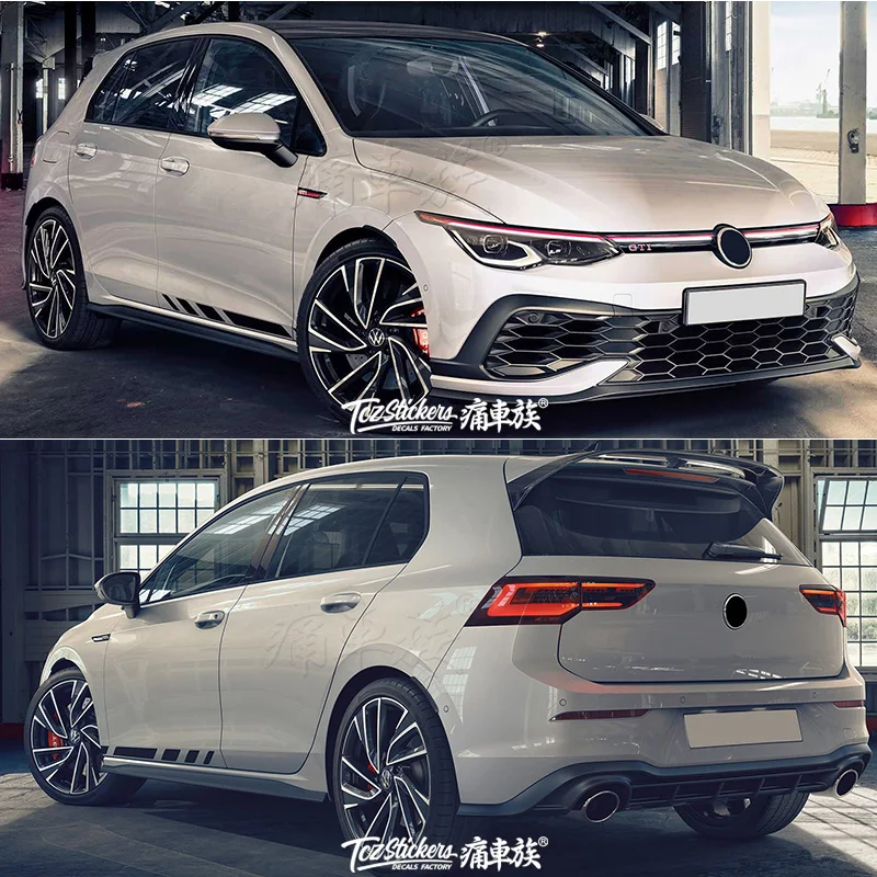 Adesivi Per Auto Per Volkswagen Golf 8 Gti Clubsport Carrozzeria Decalcomanie Decorative Personalizzate Esterne