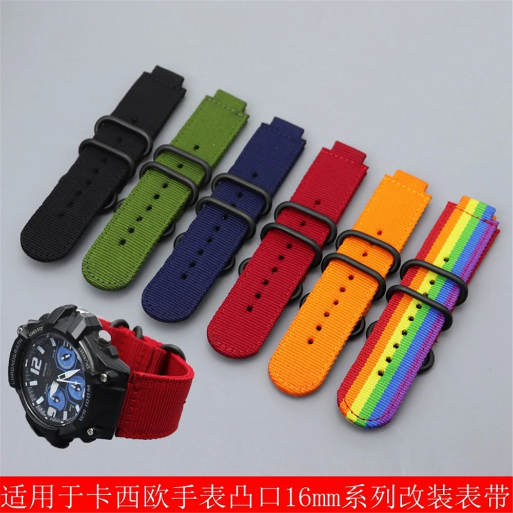 Accessori Per Orologi Cinturino In Nylon Per Casio G-Shock Dw5600 Dw5610 Cinturino Dw-5600Bb Gw-M5610 Cinturino Sportivo Cinturino Impermeabile Da Pol