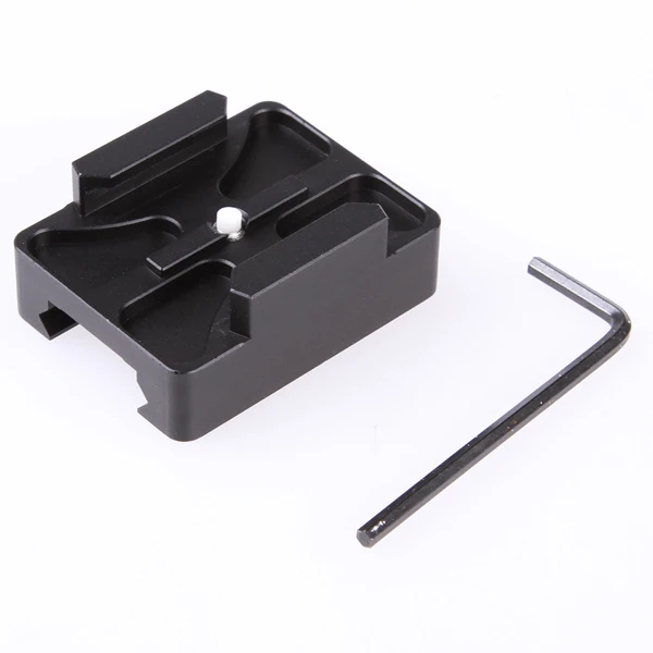 20Mm Della Guida Di Cnc Alluminio Hd Hero Camera Mini Rail Mount Per Gopro Hd Hero 2