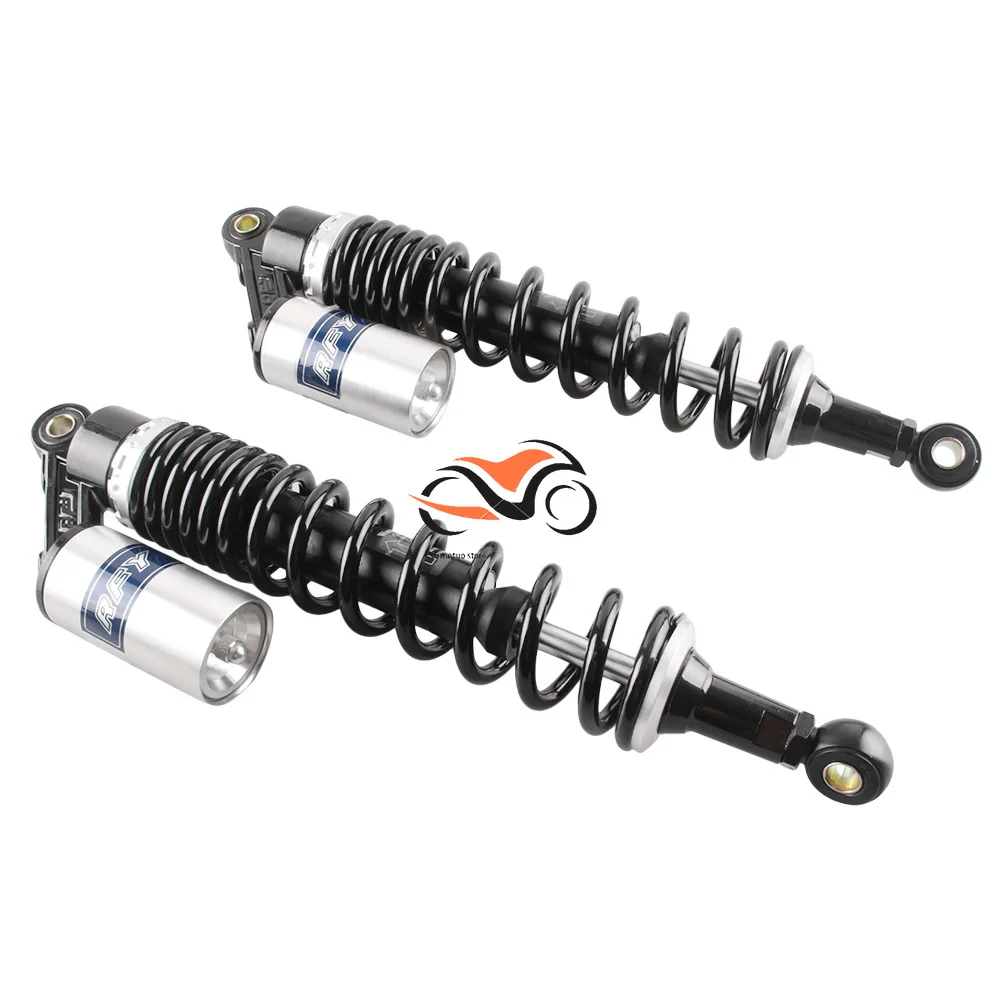 Universale 400Mm Eye To Eye Center Azoto Air Ammortizzatori Posteriori Sospensione Per Dirt Bike Gokart Quad Atv Scooter Moto