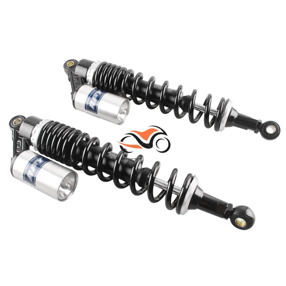 Universale 400Mm Eye To Eye Center Azoto Air Ammortizzatori Posteriori Sospensione Per Dirt Bike Gokart Quad Atv Scooter Moto