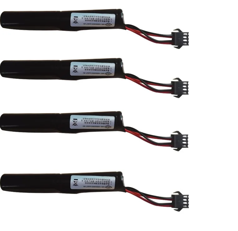 Batteria 7.4V 800Mah Per Rc Toy Car Tanks Treni Robot Boat Gun 800Mah 7.4V Batteria Ricaricabile 14500
