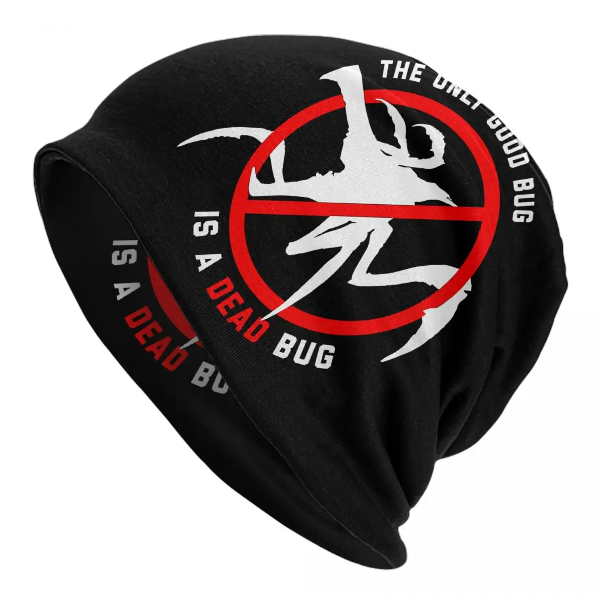 Dead Space Remake Game Outdoor Hats Starship Troopers The Only Good Bug Is A Dead Bug Bonnet Hat Skullies Berretti Caps
