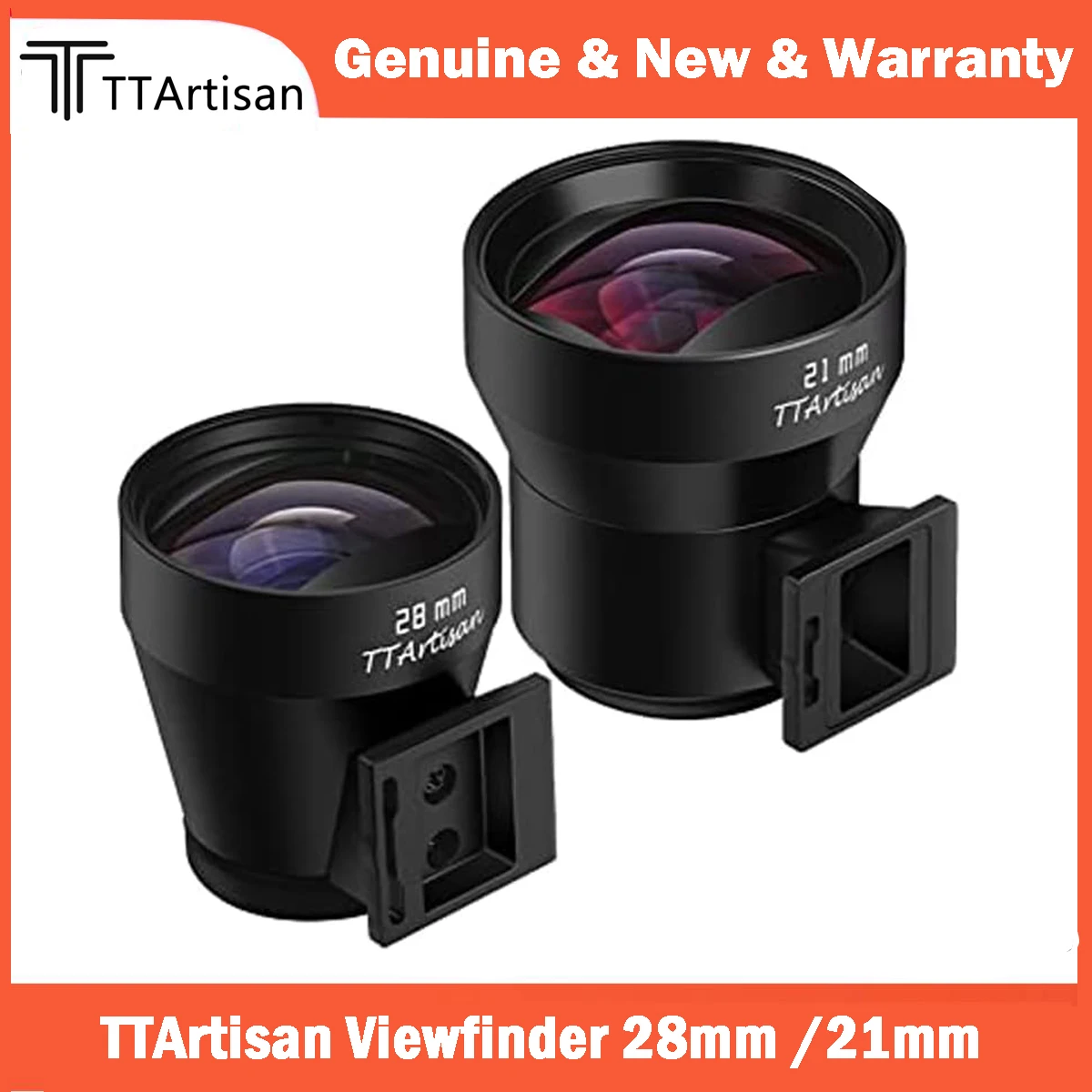 Ttartisan Viewfinder 28Mm 21Mm Camera View Finder Cold Shoe Mount Rivestimento Multi-Ottico Per Leica M M3 M5 M6 M10 M240 Ricoh Gr