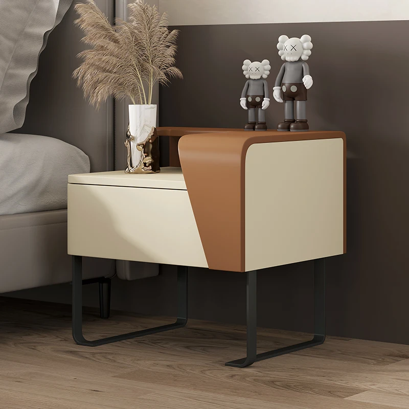 Comodi Comodini Ausiliari Cassetti Caffè Comodini Intelligenti Multifunzione Nordic Small Nachttisch House Furniture Hy50
