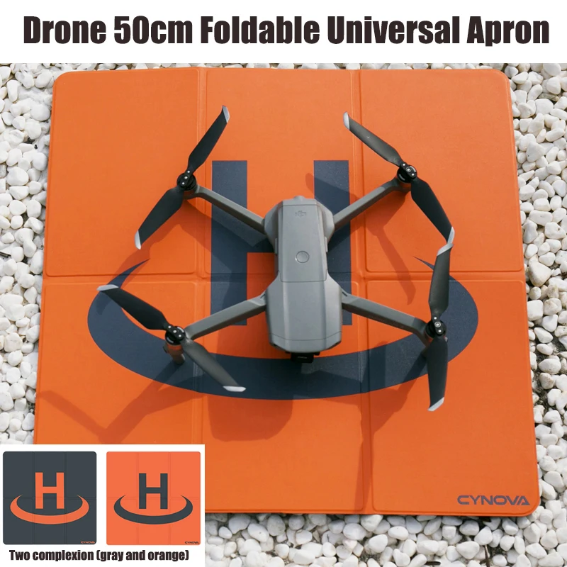 Cynova Pad Di Atterraggio Pieghevole Portatile Per Dji Mavic Air 2 Mini 2 Pro Phantom Fimi X8 Se Hubsan Drones Accessori Per Grembiule Universali