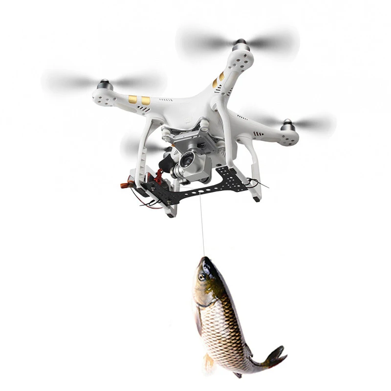 Kit Dispositivo Servointerruttore Parabolico Airdrop Telecomando Per Accessori Drone Standard Dji Phantom 2 / Phantom 3