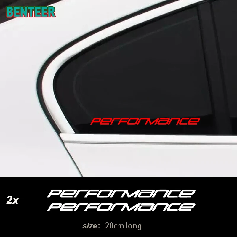 2Pcs Performance Car Windows Sticker Per Volkswagen Golf1 Golf2 Golf3 Golf4 Golf5 Golf6 Golf 7 Golf7.5 Mk4 Mk8 Gti R