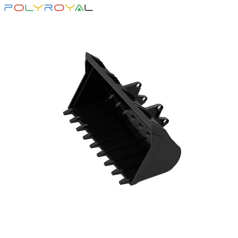 Polyroyal Building Blocks Technology Parts 10X18 Grande Secchio Nero 8043 1 Pz Giocattolo Educativo Per Bambini 32030