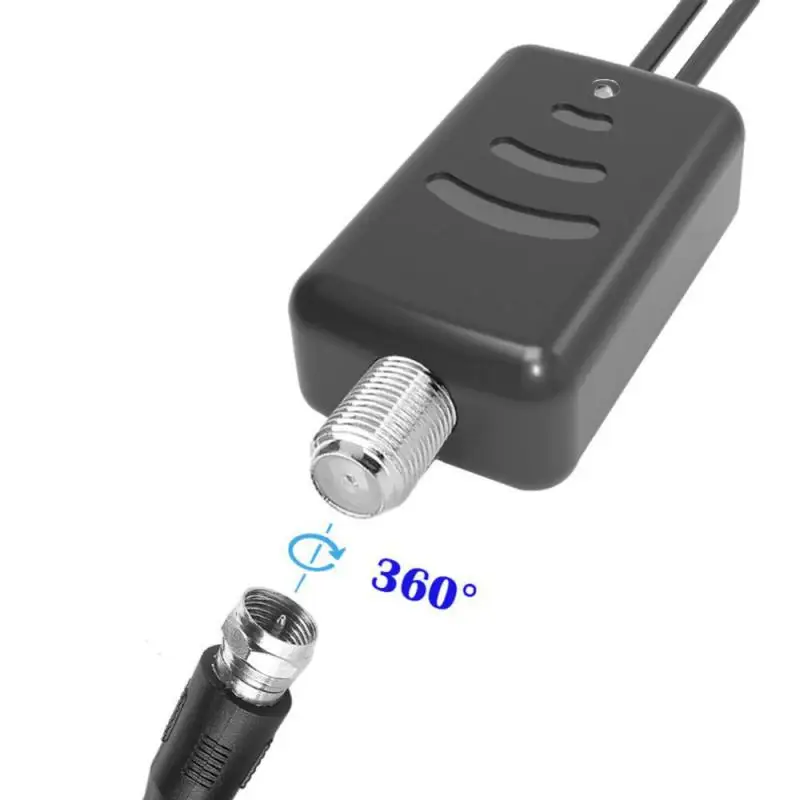 Antenna Tv Digitale Per Ricevitore Tv Globale Per Interni Amplificatore Di Segnale Dvb T2 Booster Per Smart Tv Rv Antenna Per Auto 4K Channel Free
