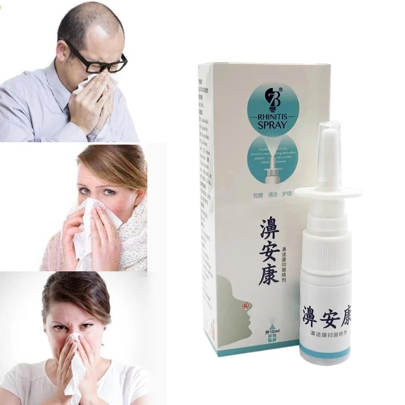 Spray Nasali Rinite Cronica Sinusite Spray Cinese Tradizionale Erba Medica Spray Rinite Trattamento Naso Assistenza Sanitaria