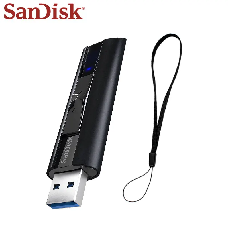 Originale Sandisk Z880 Usb Flash Drive Extreme Pro Usb 3.2 Solid State Flash Drive 128Gb 256Gb 512Gb 1Tb Pen Drive Pendrive
