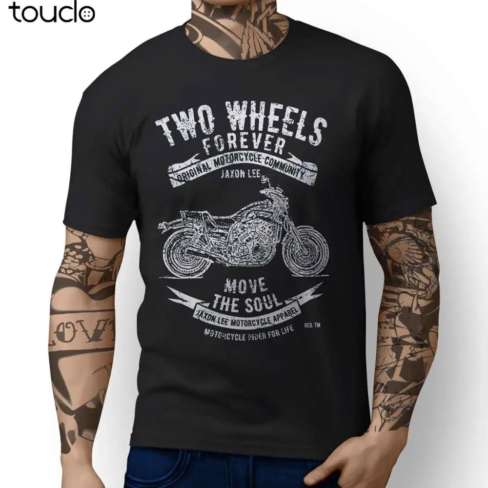 Germania Classic Motorcycle V-Max 1200 Original Inspired Motorcycle Fan Art T-Shirt