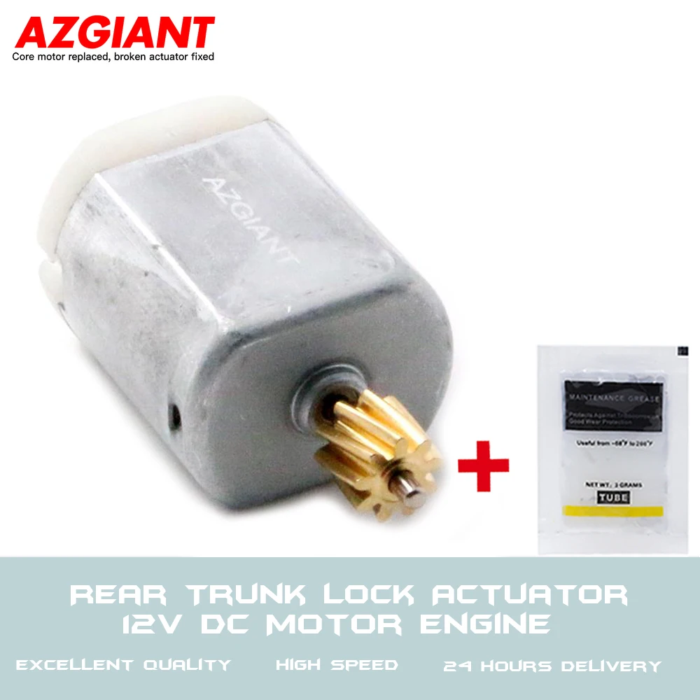Azgiant Attuatore Serratura Bagagliaio Posteriore 12V Dc Kit Di Riparazione Motore Motore Per Jeep Renegade 2015-2020