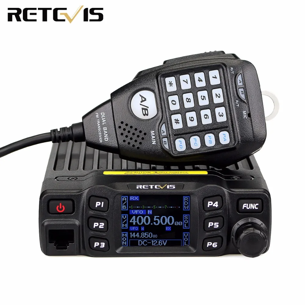 Retevis Rt95 Autoradio Con Schermo Ham Car Mobile Radio Station Autoradio Radio Bidirezionale 25W Vhf Uhf Chirp Anytone Base Station