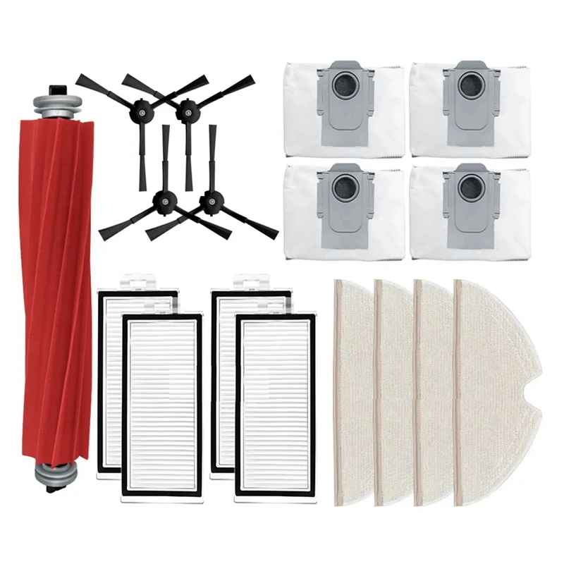 Per Roborock Q8 Max / Q8 Max + Robot Aspirapolvere Filtro Hepa Mop Cloths Rag Dust Bag Parts