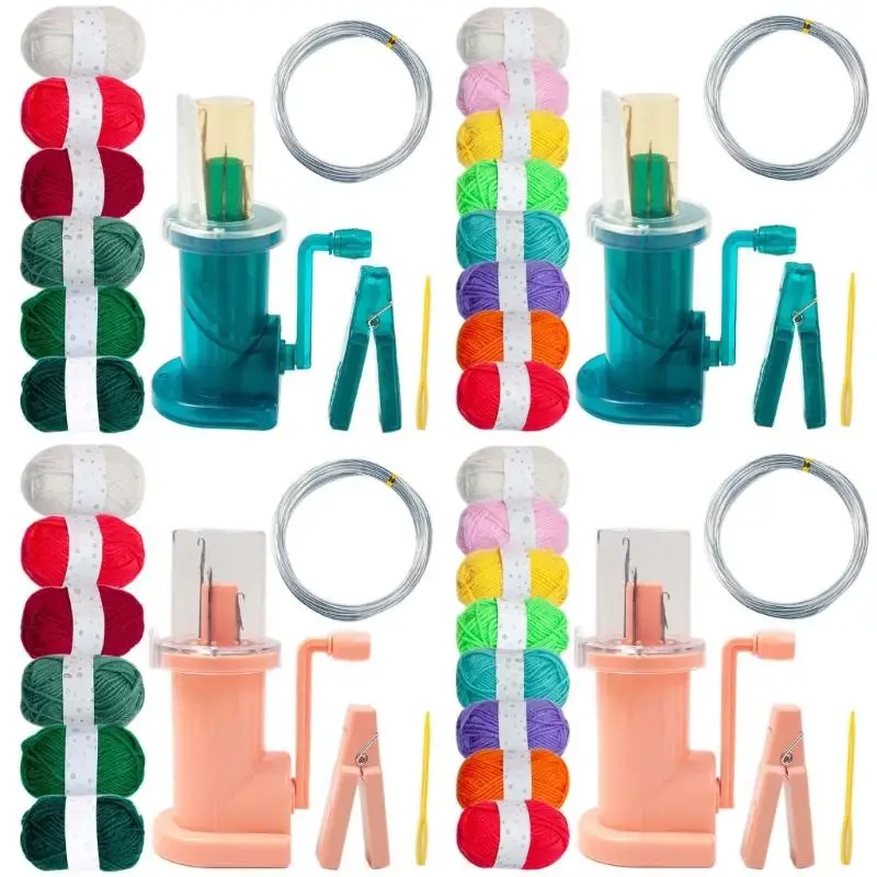 Abbellire-Macchina Per Maglieria Mano Maglia Telaio Corda Filo Tessuto Strumento Spool Tricotin Macchina Spool Knitter Cucito