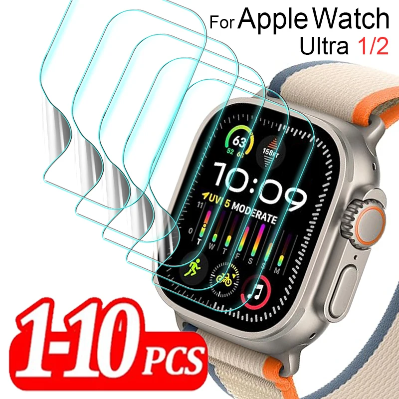 Proteggi Schermo Per Apple Watch Ultra 2 Accessori Smartwatch Hd Clear Anti-Impronte Pellicole Idrogel Per Iwatch Ultra
