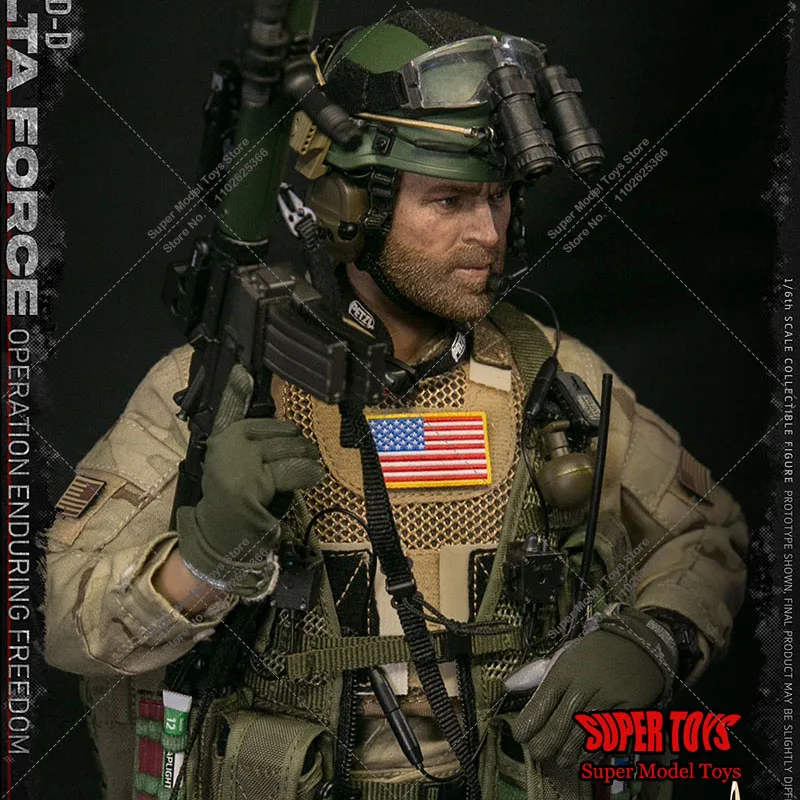 Damtoys Dam 78091 1/6 Da Collezione Delta Force 1St Sfod-D Operazione Enduring Freedom Set Completo 12 "Maschio Solider Action Figure